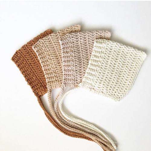 Cotton Ribbed Pixie Bonnet // crochet bonnet, cotton bonnet, baby bonnet, baby hat, gnome hat