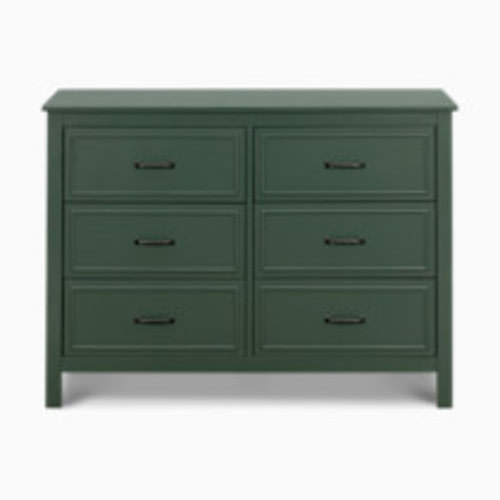 daVinci Charlie 6-Drawer Double Dresser - Forest Green