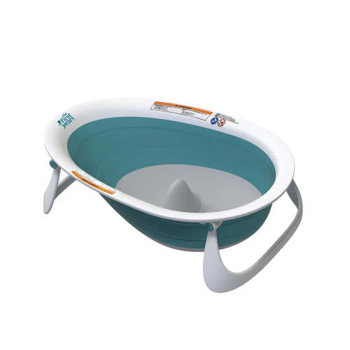 The First Years Sure Comfort Infant to Toddler Collapsible Baby Bathtub