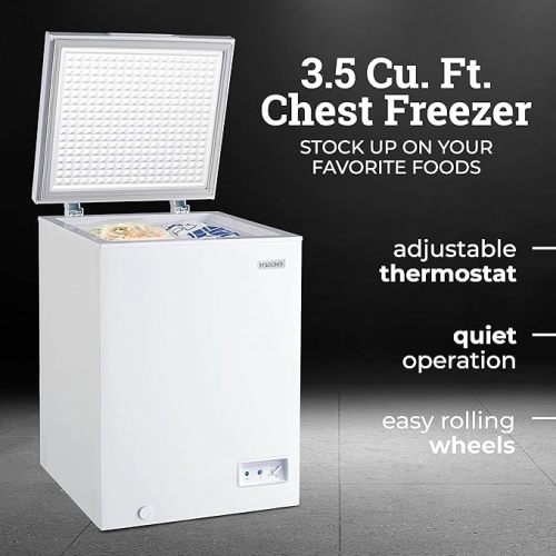 Igloo3.5 Cu. Ft Deep Freeze--Meal Prepping Heaven