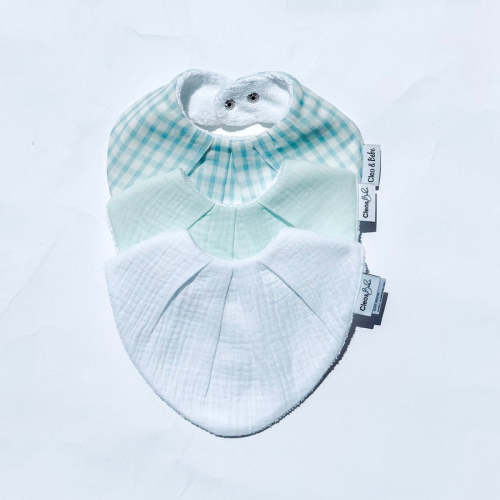 Waterproof Bib Pack Classic - Petal & Leaf