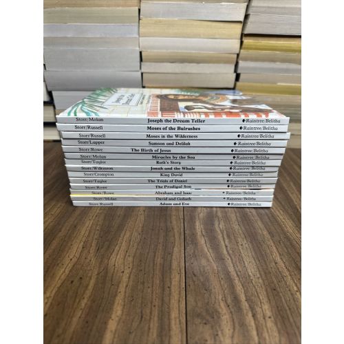 Lot Of 14 People of the Bible By Catherine Storr Raintree Hardback Vintage