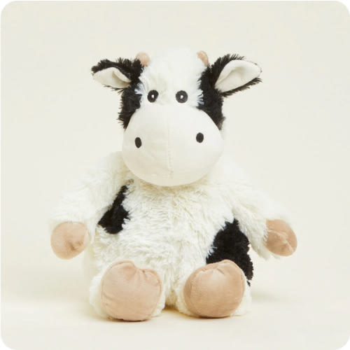 Microwavable Black and White Cow Warmies | Warmies USA