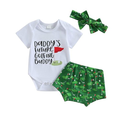 Newborn Infant Baby Girl Outfit 3pcs Letter Print Western Clothes Sets Short Sleeve Tassel T-Shirts Shorts