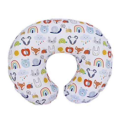 Boppy® Original Nursing Pillow Cover in Colorful Animals & Rainbows
