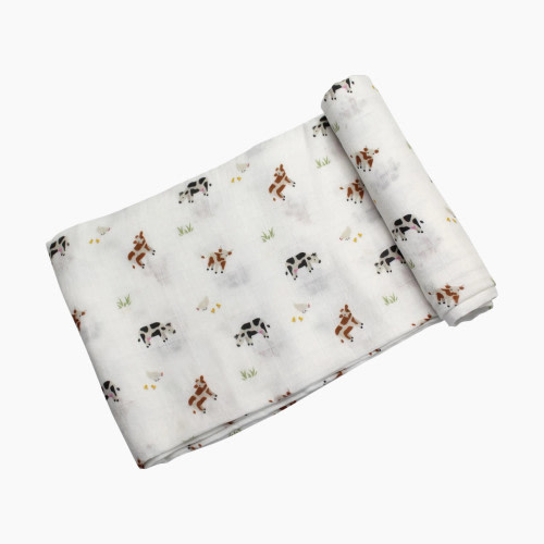 Bamboo Little Swaddle - Cow