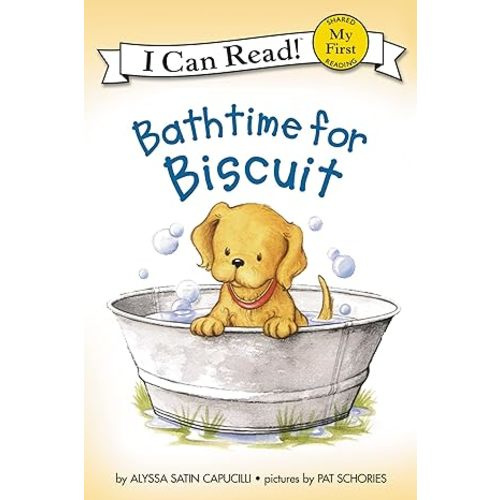 Bathtime for Biscuit: A Charming I Can Read Adventure About a Puppy's Bathtime Fun for Children (Ages 4-8) (My First I Can Read)