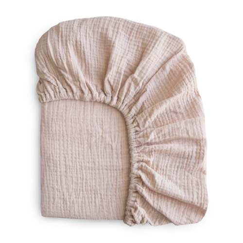 Mushie Extra Soft Muslin Crib Sheet – Babyletto