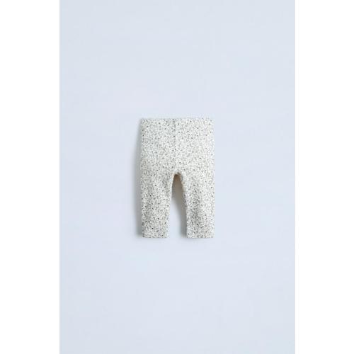 LEGGINGS WITH PRINTED ANIMALS - Ecru | ZARA United States