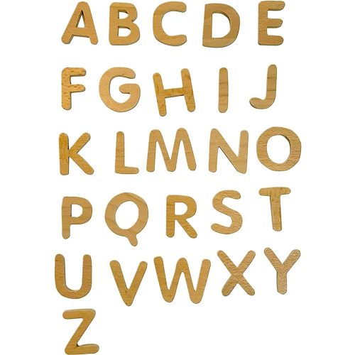 Leaping Learning Wooden Letters Magnets for Refrigerator