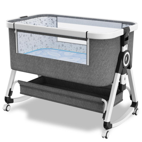East Urban Home 3 In 1 Baby Basinet, Bedside Bassinet For Baby, Height Adjustable Bassinet Bedside Sleeper With Lockable Wheels & Mosquito Nets & Reviews | Wayfair
