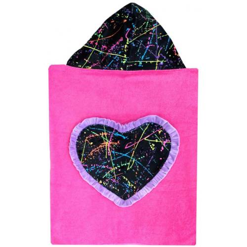 Heart of Hearts Hooded Towel