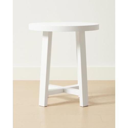 Charlie Side Table - White - White - One Size
