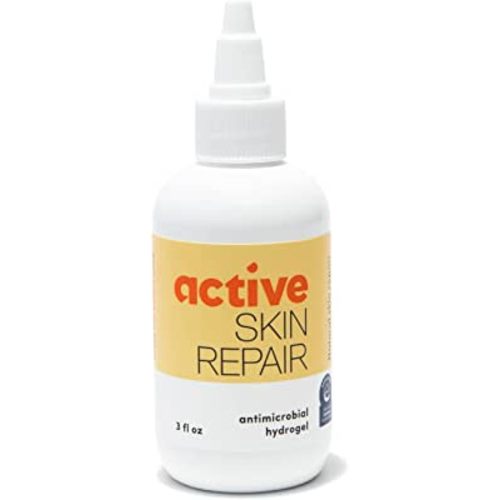Active Skin Repair Hydrogel - Natural & Non-Toxic First Aid Ointment & Antiseptic Gel for Minor Cuts, Wounds, Scrapes, Rashes, Sunburns, and Other Skin Irritations (Single, 3 oz Gel)