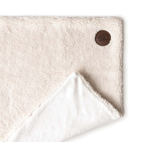 Baby car seat blanket in Sherpa