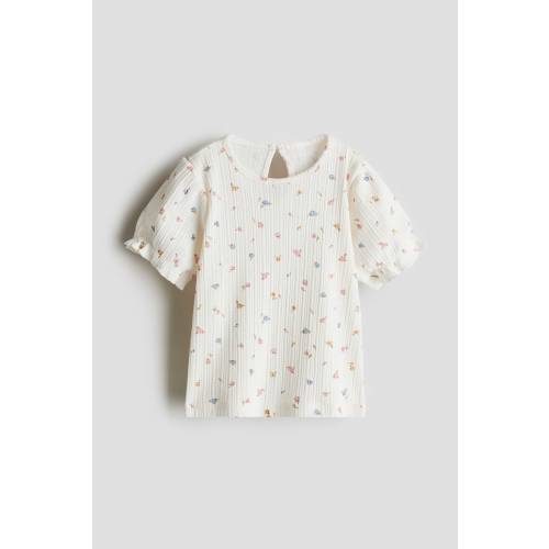TEXTURED JERSEY TOP