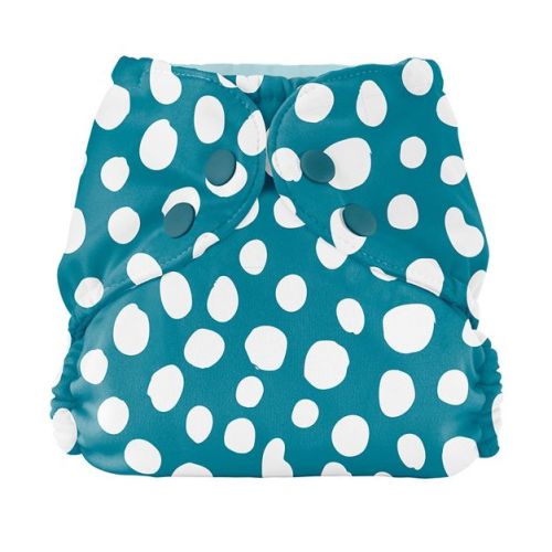 Esembly Cloth Diaper Outer Reusable Diaper Cover & Swim Diaperr - Dapple Dot - Size 1