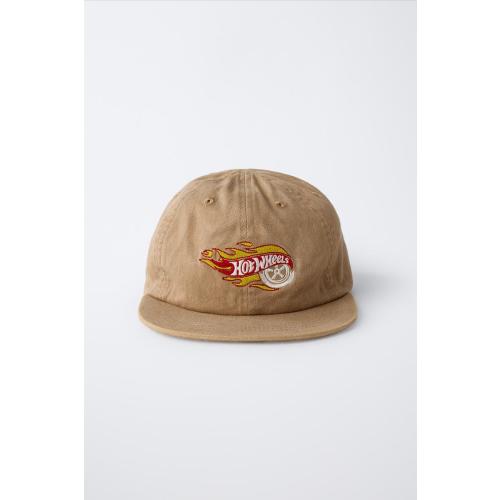 HOT WHEELS™ MATTEL EMBROIDERED CAP - Sand | ZARA United States