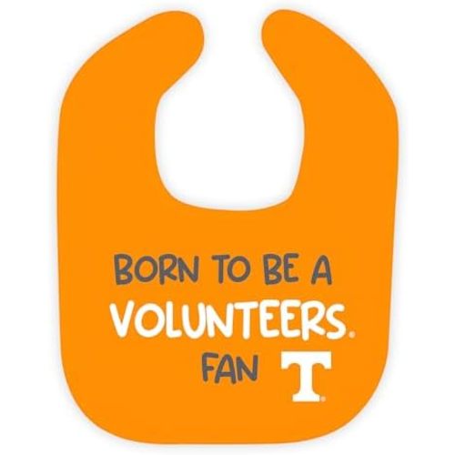 Wee Ones Divine Creations, Toddler Signature Collegiate Born to be a Fan! Baby Bib, One Size