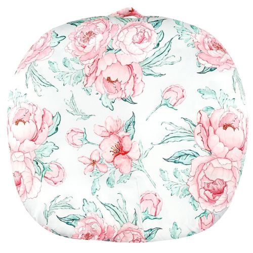 Newborn Lounger Cover, Floral Removable Cover Ultra Soft Comfortable Lounger Slipcover Removable Cover for Infant Lounger Pillow(Lounger not Included)