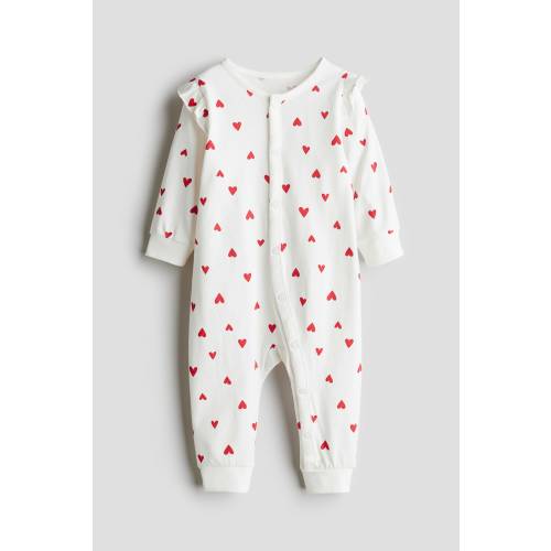PATTERNED PAJAMA JUMPSUIT