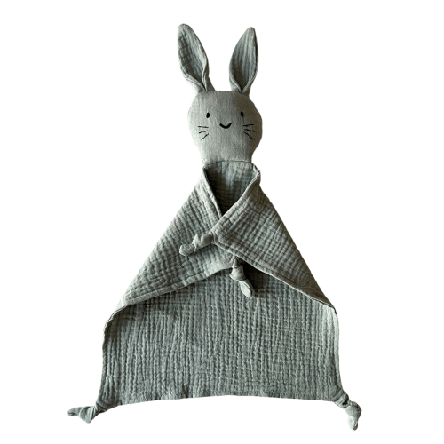 Muslin Bunny Lovey, Sage