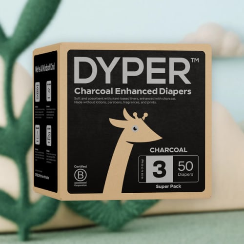 Charcoal Enhanced Diaper Pack – DYPER