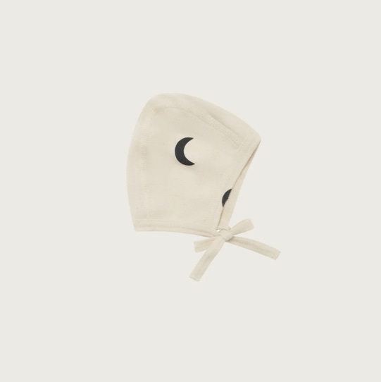 Undyed Midnight Bonnet