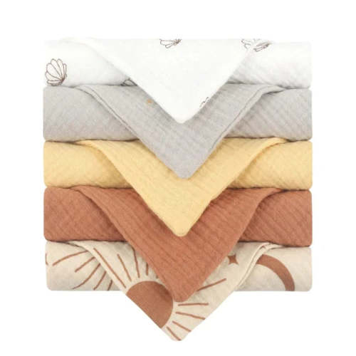 Baby Burping Cloths 5pcs - Small