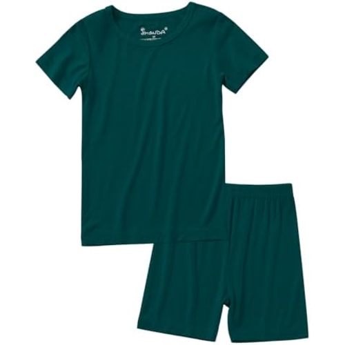 Jimonda Baby Boys Girls Pajama Sets Toddler Sleepwear Cool Jammies 2pcs Viscose from Bamboo PJs 18M-8Y