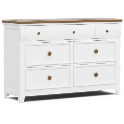 Kids Sugar Hallow White Dresser