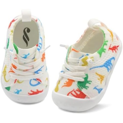 JIASUQI Baby Shoes for Toddler Boys Girls Sneakers Slip on Walking Shoes for Babies