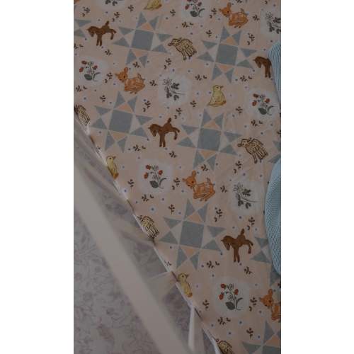 French Farmhouse - Fitted Cot Sheet