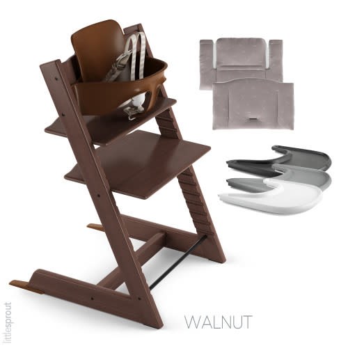 Stokke® Tripp Trapp® High Chair Complete (Includes Cushion + Tray)