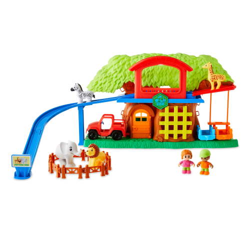 Kid Connection Animal Zoo Play Set, 22 Pieces