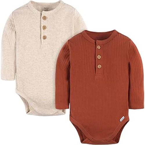 Gerber Unisex Baby Baby Boys' and Baby Girls' 2-pack Bodysuits