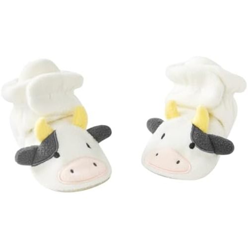 pureborn Unisex Baby Boy Girl Fleece Cozy Booties Warm Infant Shoes