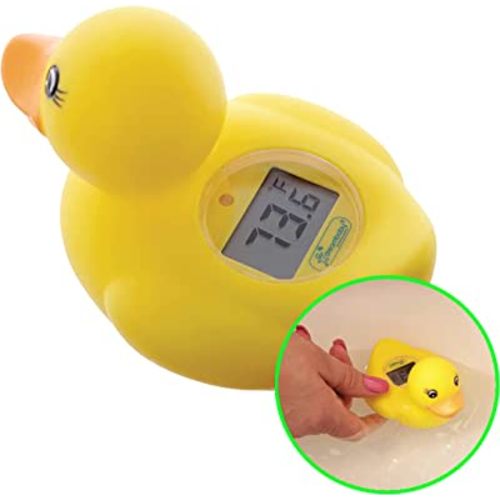Dreambaby Room and Bath Baby Thermometer - Model L321 - Reliable Temperature Readings - Yellow Duck