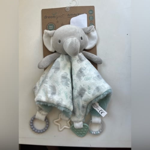 Dreamgro Adorable Elephant Activity Blankie