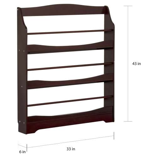 Guidecraft Expressions Bookrack Espresso