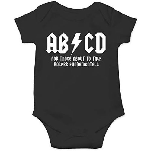 CBTwear ABCD - Baby Clothes - Funny Newborn Bodysuit Outfits for Boys and Girls