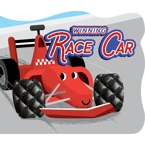 Little Hippo Books Winning Race Car I Children's Books Ages 1-3 | Touch and Feel Books for Toddlers 1-3 & Baby Books | Best Kid's Books and Baby Books | Children's Books and Sensory Books