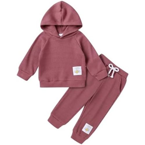 YOUNGER TREE Baby Girl Clothes Toddler Fall Winter Outfits Sweatshirt pants Sweatsuits for Infant Girl Baby Girl Clothing