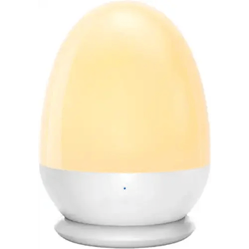JolyWell Night Lights for Kids,Baby Night Light with Stable Charging Pad, Touch Control&Timer Setting, ABS+PC Baby Egg Lamp for Breastfeeding,White - Beige