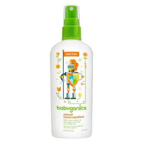 Babyganics Natural DEET-Free Insect Repellent - 6oz Spray Bottle