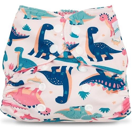 babygoal Baby Cloth Cover for Prefolds,Flats or Fitted Diapers– Adjustable, Reusable, Waterproof Swim Diaper Cover