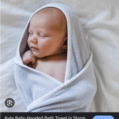 Baby bath towels