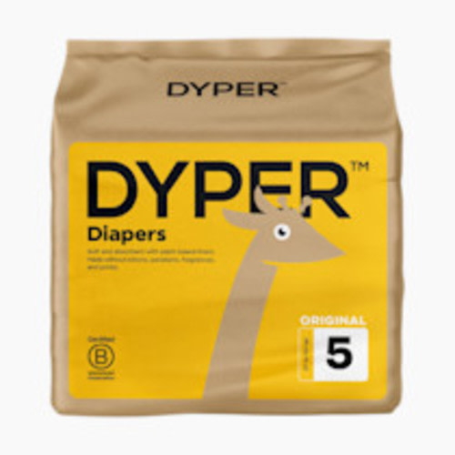 DYPER Simply Kind Diapers - Single Pack - Size 5, 20 Count