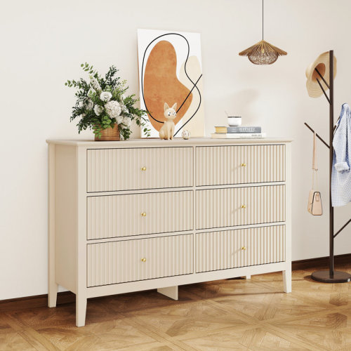 Lark Manor™ 6 Drawer 47 In. Wide Chest Of Drawers & Reviews | Wayfair