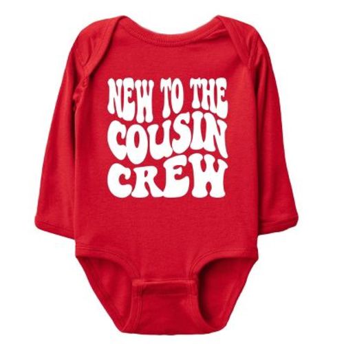 The Juniper Shop New To The Cousin Crew Long Sleeve Bodysuit
